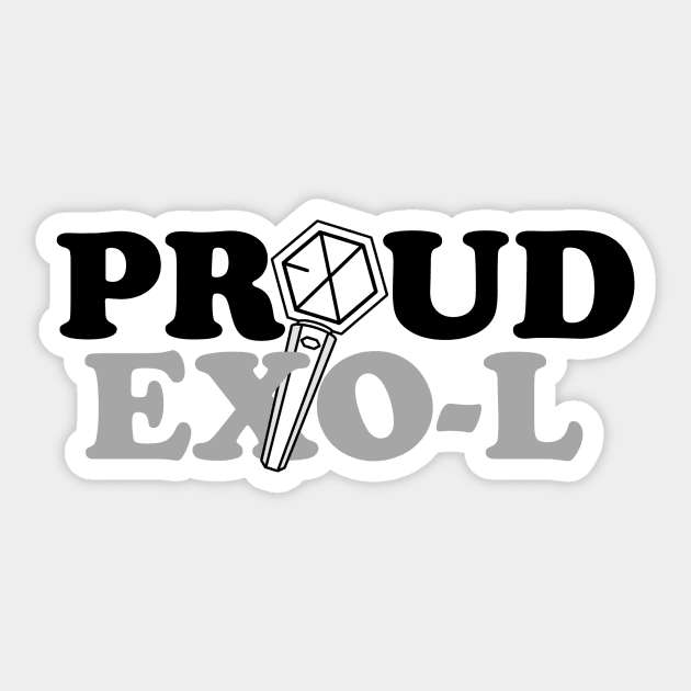 PROUD EXO-L Sticker by skeletonvenus